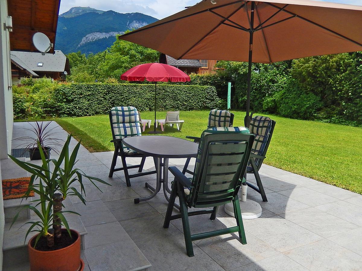Haus Seehof - Ferienhaus Abersee Eksteriør billede
